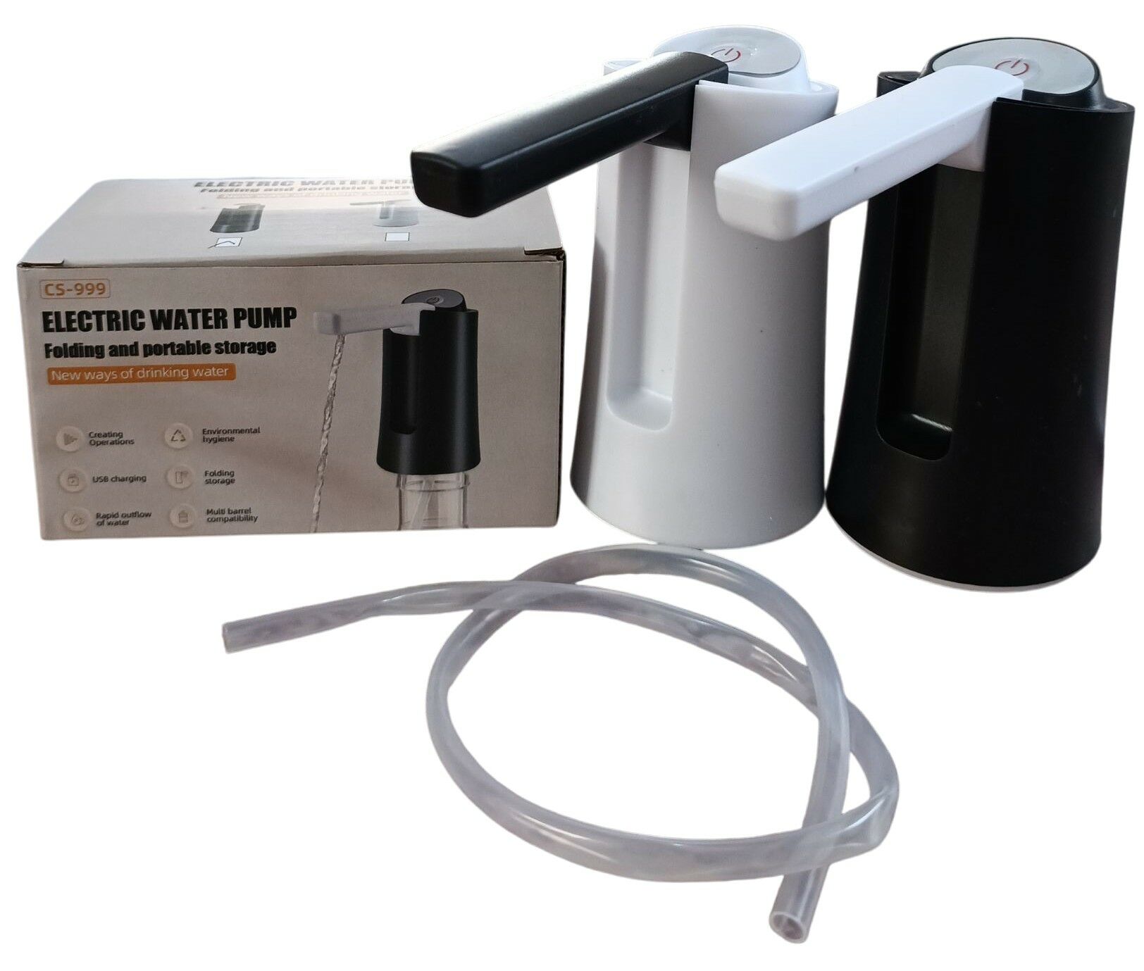 DISPENSER DE AGUA AUTOMATICA PORTATIL RECARGABLE USB CS-999 LAMBO TECH LT-25118 100u