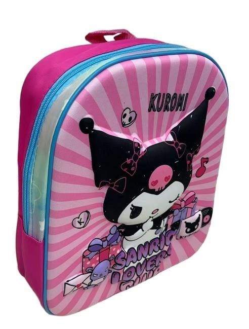 MOCHILA 3D 12 1 CIERRE  PERSONAJE SURTIDO 240u