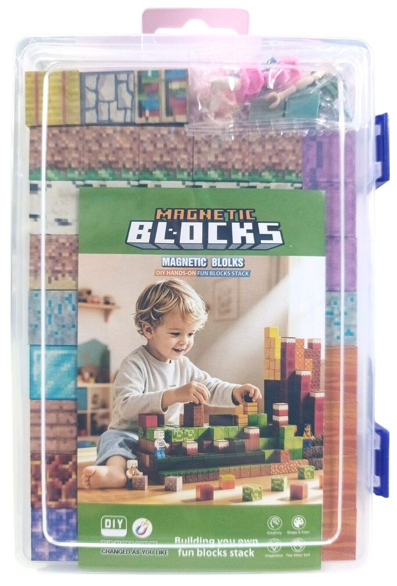 BLOQUE DE CONSTRUCCION MAGNETICO HE102 x102pcs 120u