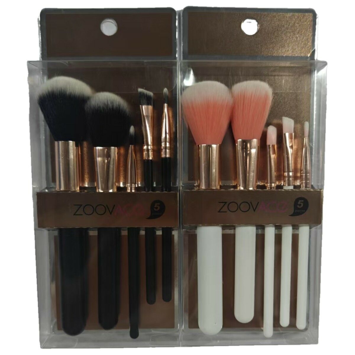 KIT DE BROCHAS PARA MAQUILLAJE *5pcs ZOOV  480u