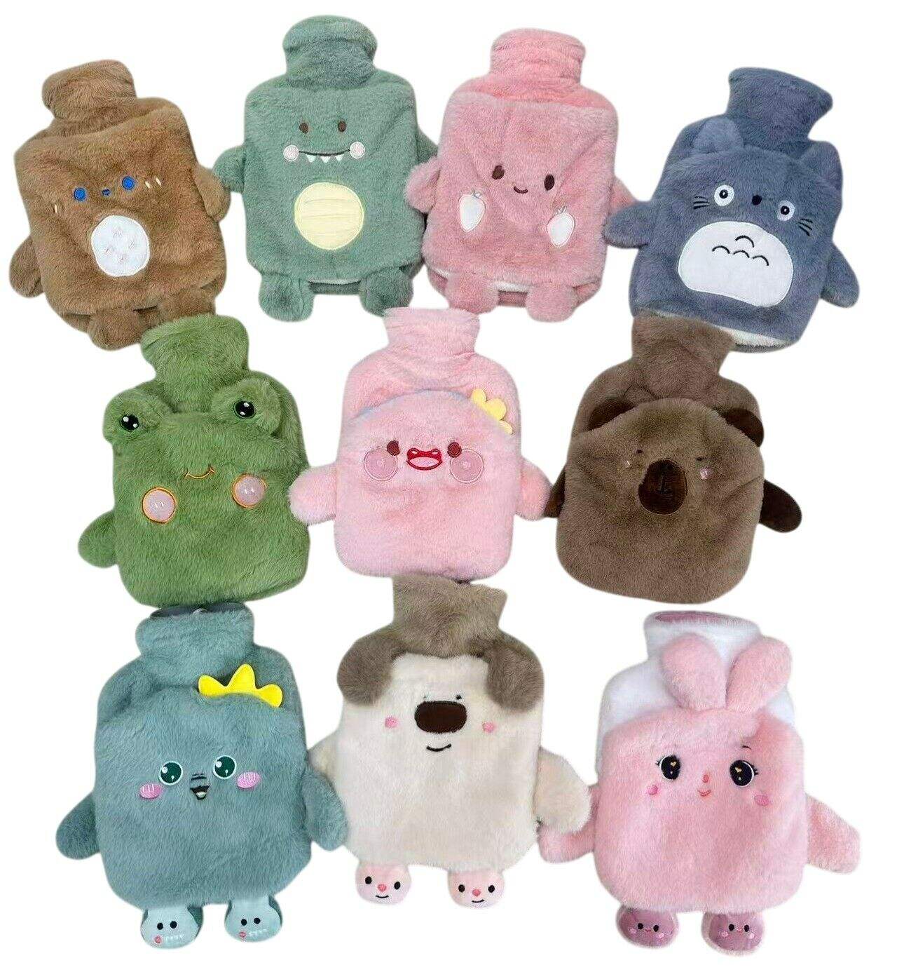 BOLSA DE AGUA CALIENTE con FUNDA PERSONAJE 1000ml 150u