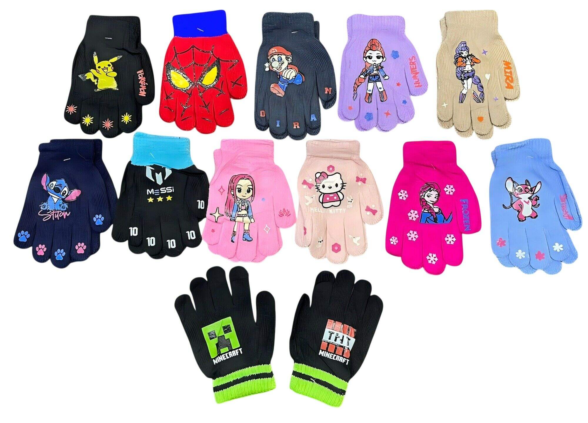 GUANTE INFATIL ESTAMPADA PERSONAJE 3600u