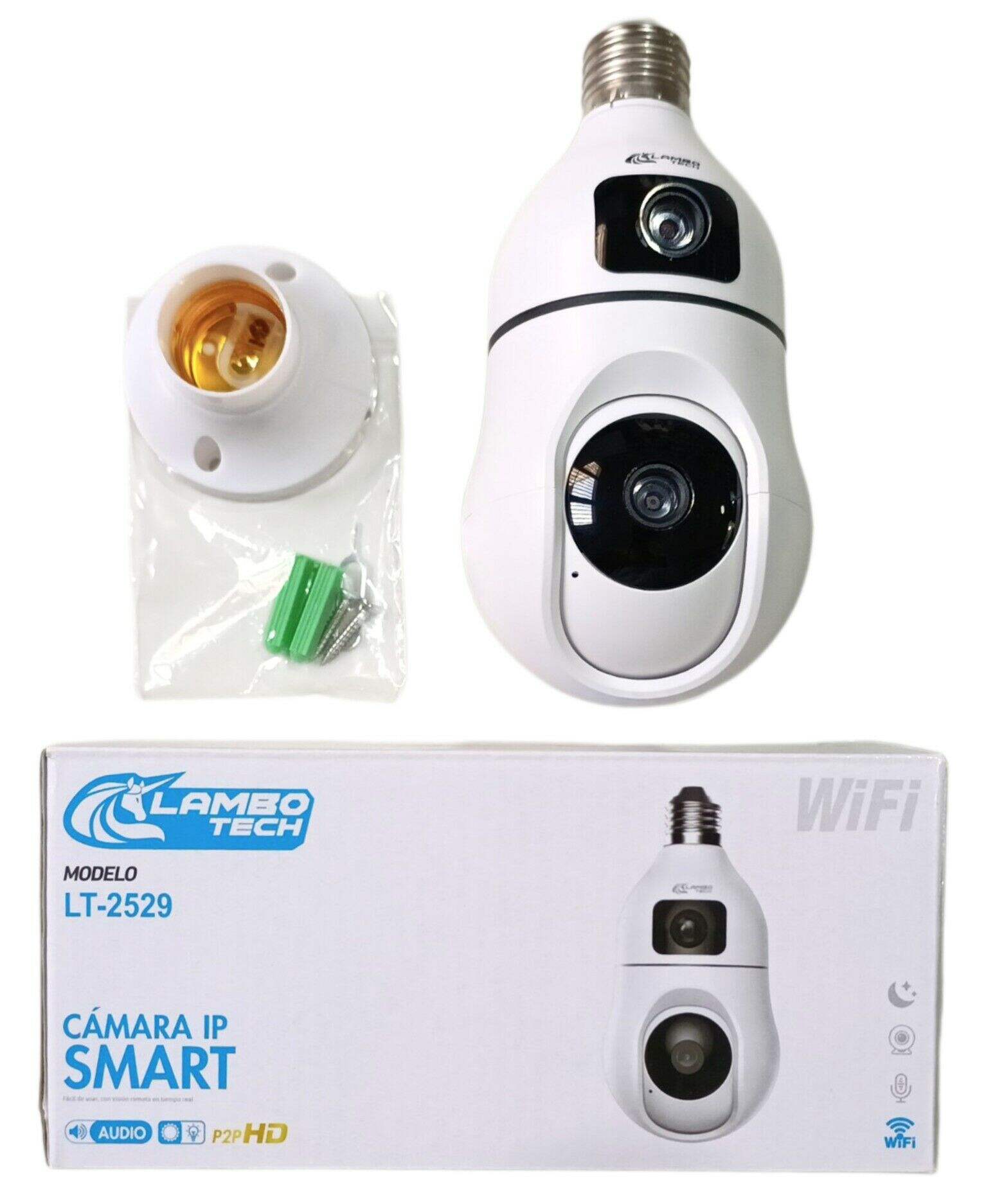CAMARA DE SEGURIDAD FOCO LENTE DUAL 50u