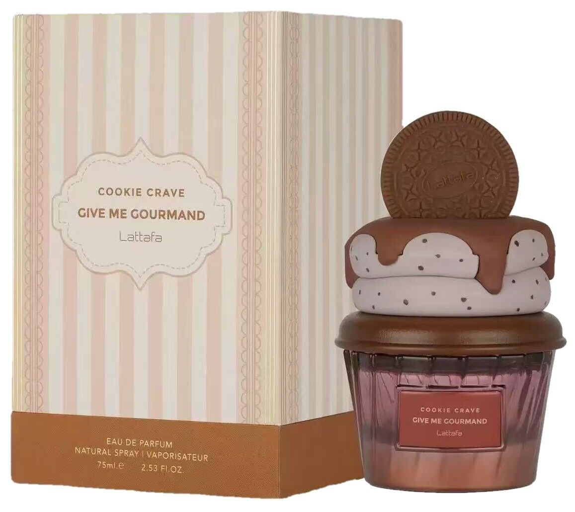 PERFUME COOKIE CRAVE GIVE ME GOURMAND LATTAFA crema 75ml 48u
