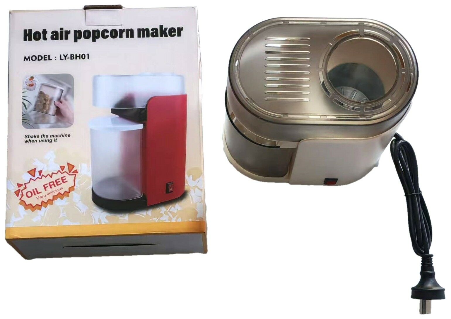 MAQUINA POCHOCLERA LY-BH01 20u