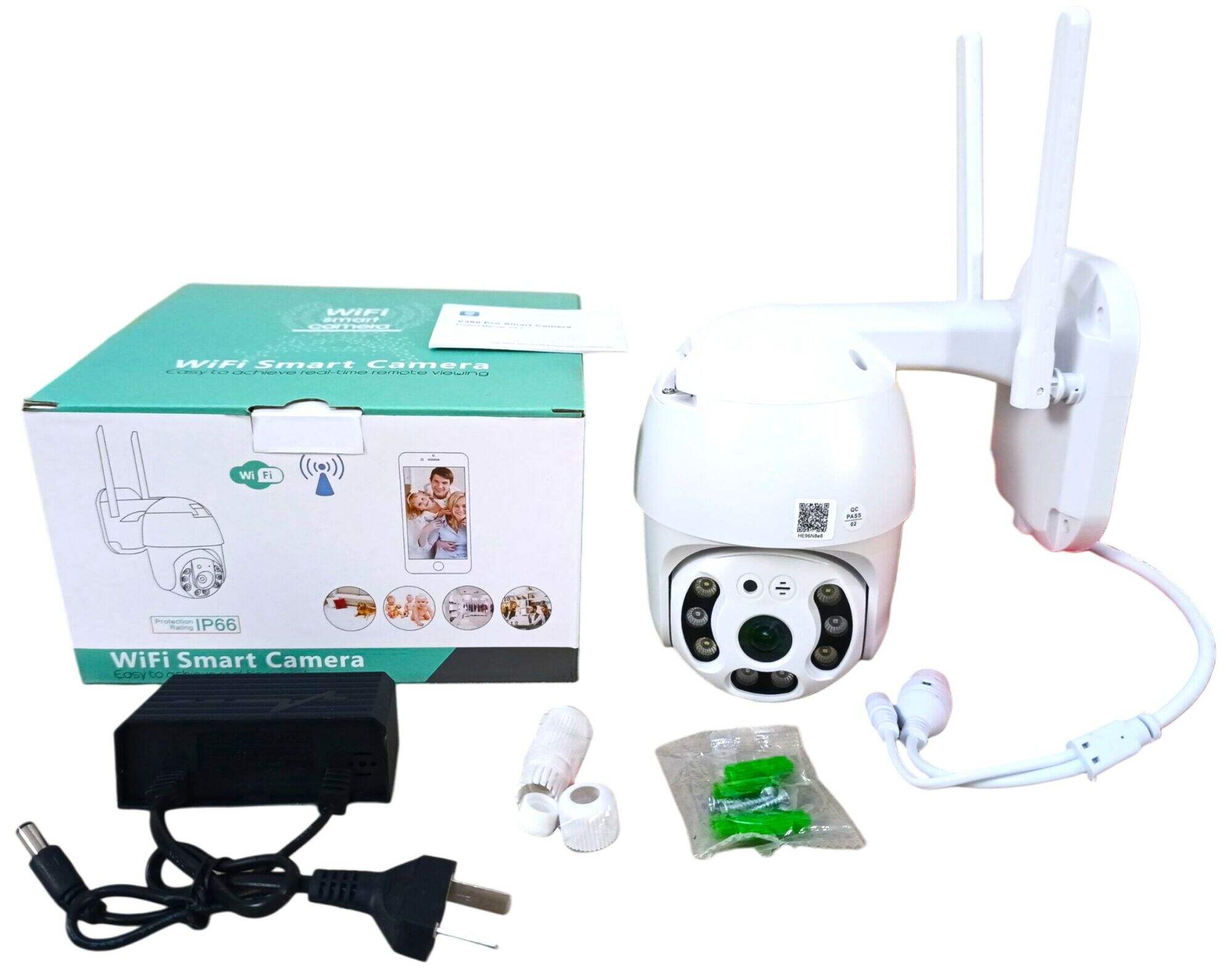 CAMARA DE SEGUIRIDAD WIFI IP66 360° 50u