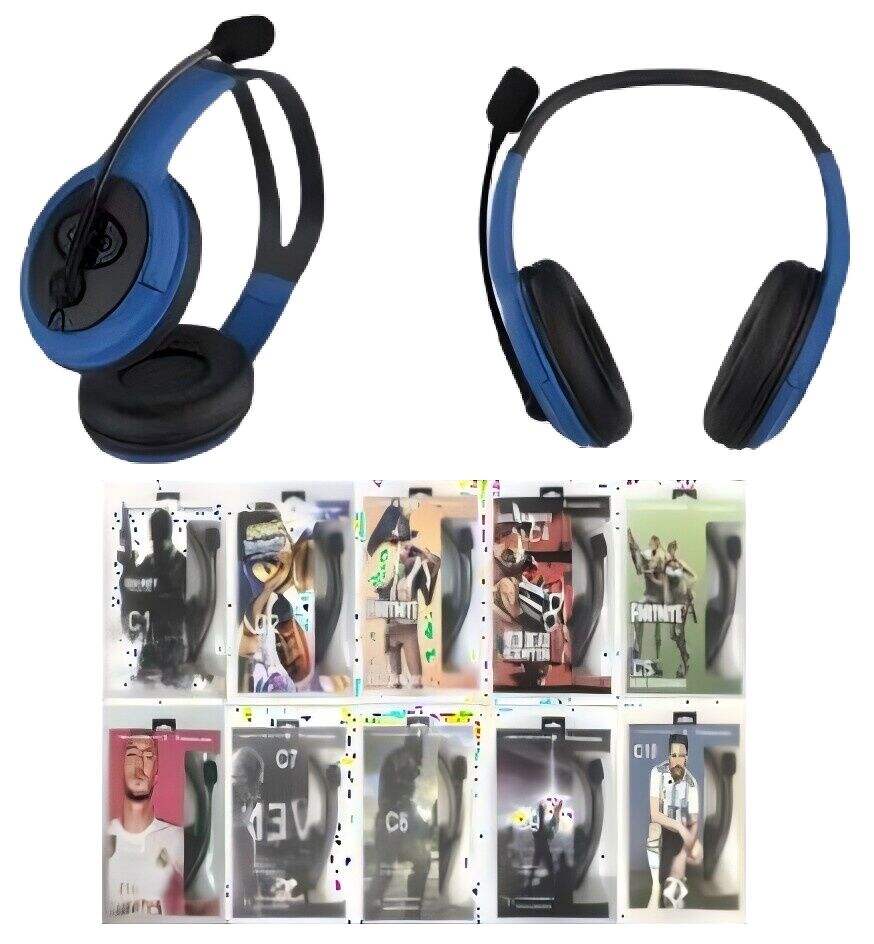 AURICULAR VINCHA GAMER CON DISEÑOS 100U