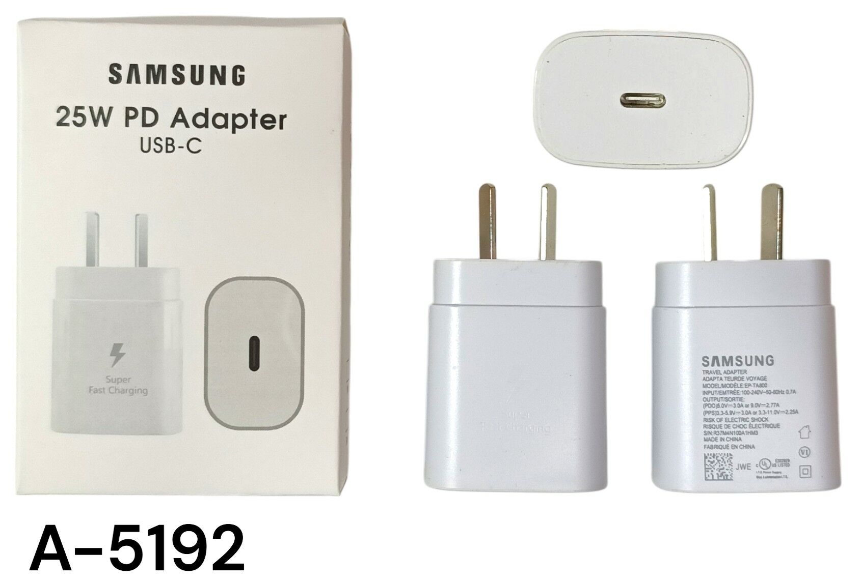 CARGADOR SAMSUNG 25w CABEZAL TipoC 500u