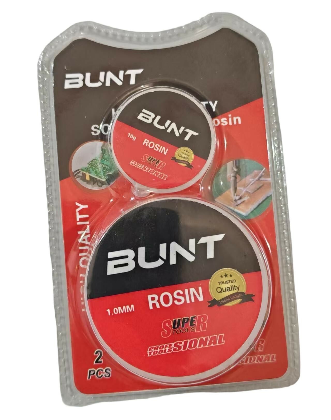 RESINA PARA SOLDADURA 10G 1.0MM BUNT 240u
