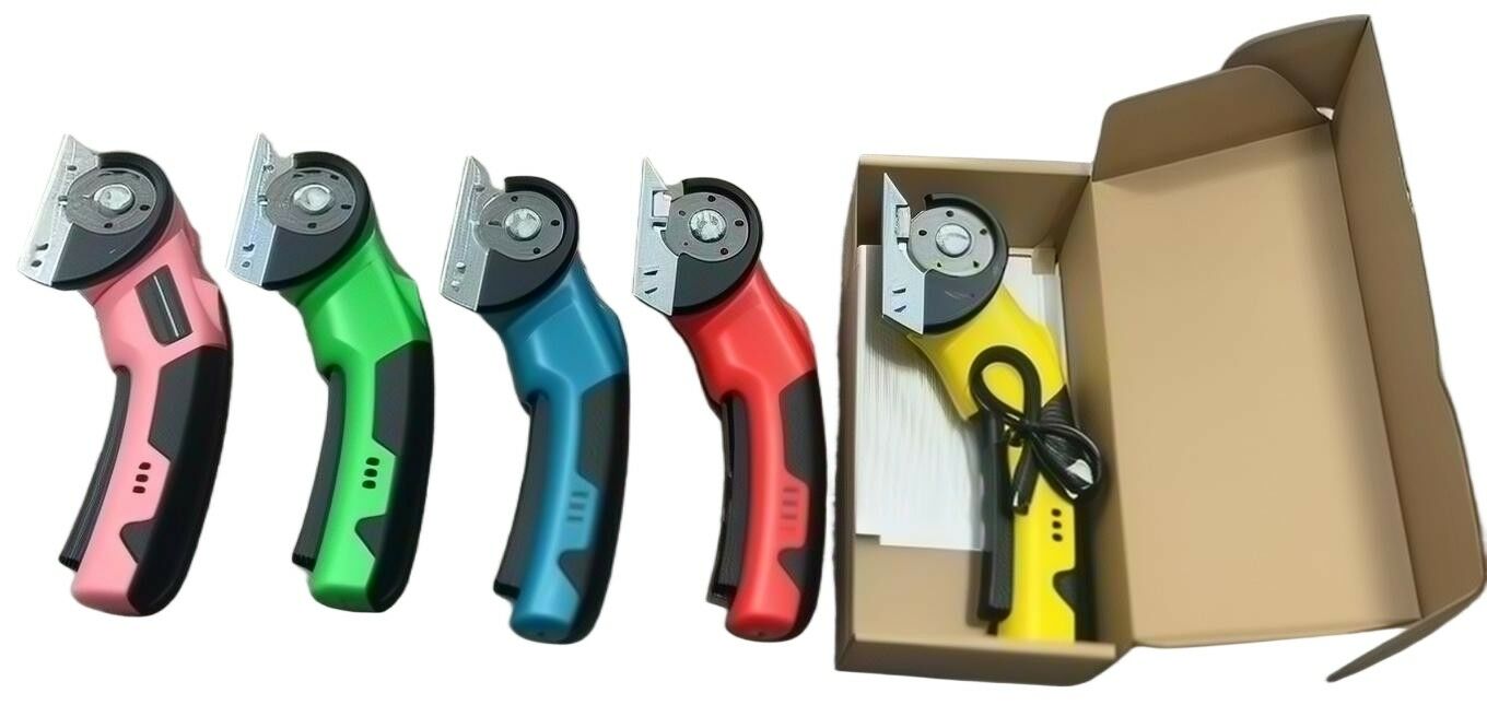 TIJERA ELECTRICA INALANBRICA CORTA TELA RECARGABLE 40u
