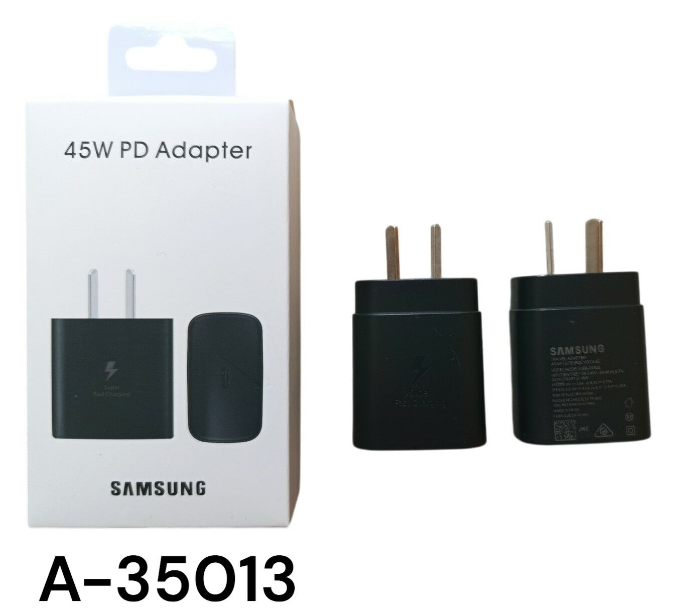 CARGADOR RAPIDO SAMSUNG CABEZAL 45w TipoC 500u