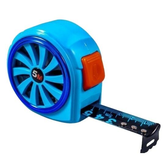 CINTA METRICA AZUL AUTOLOCK 5m 25mm 72u