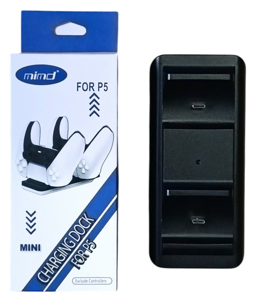 CARGADOR DUAL JOYSTICK PS5 MIMD 100u