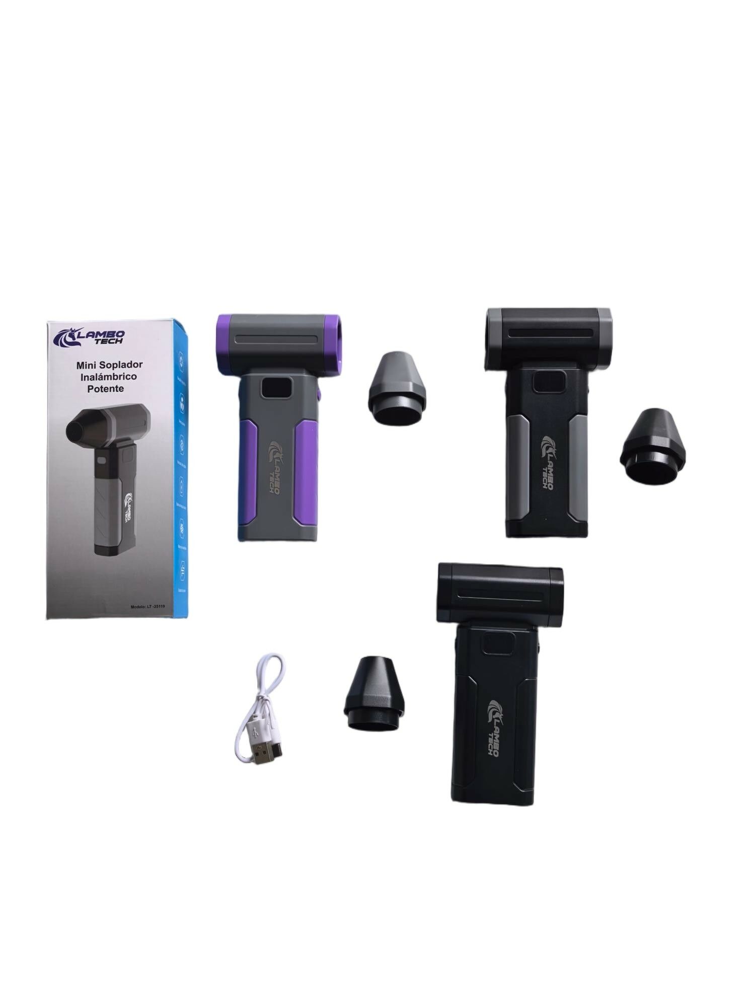 X8 MINI SOPLADOR INALAMBRICO RECARGABLE USB LAMBO TECH LT-25119 60u