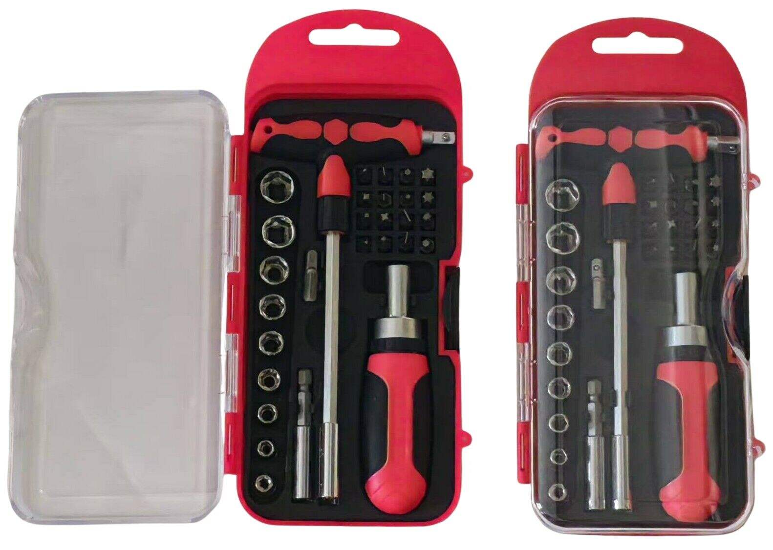 KIT DESTORNILLADOR KZ-C018 PUNTAS TUBOS x29 pcs 40u