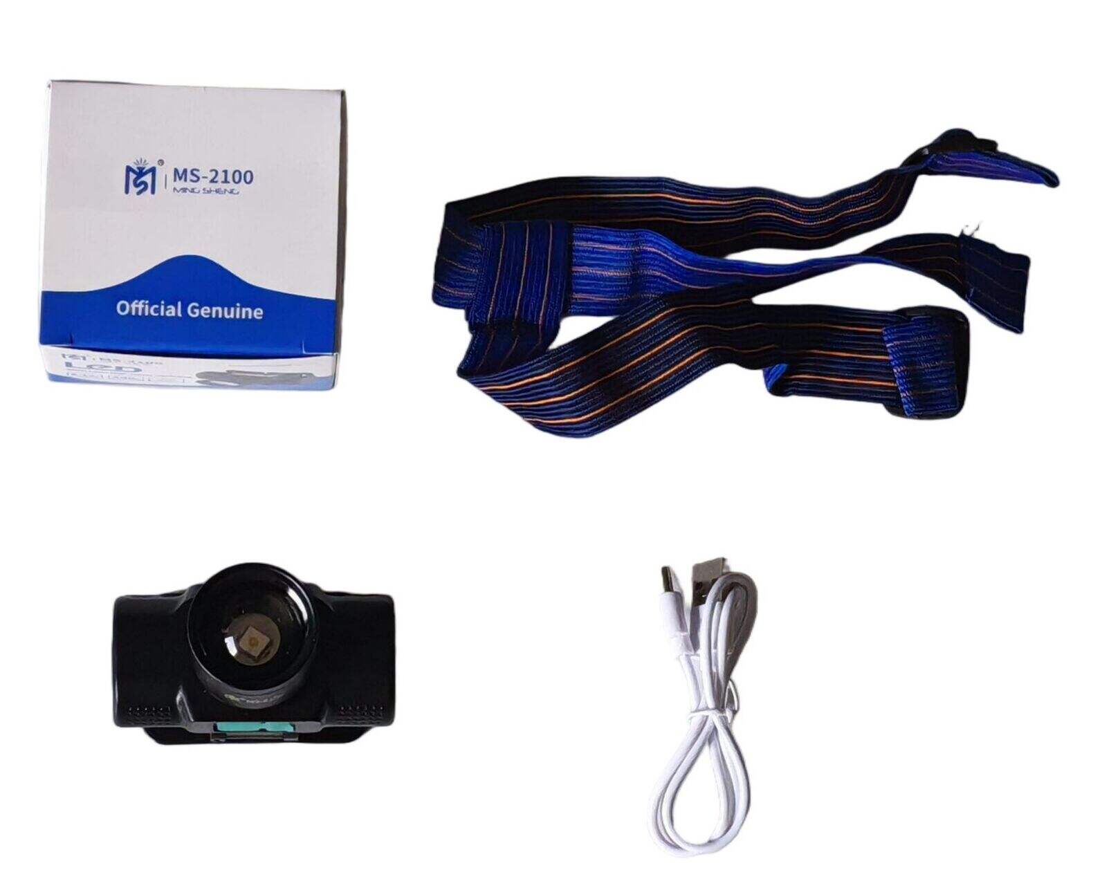 LINTERNA MINERO RECARGABLE USB MING SHENG MS-2100 180u