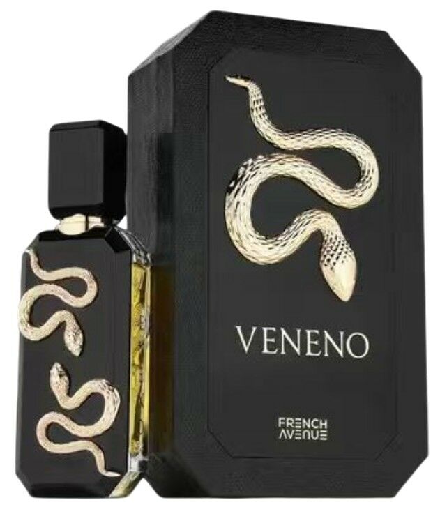 PERFUME FRENCH AVENUE VENENO negro 100ml 48u
