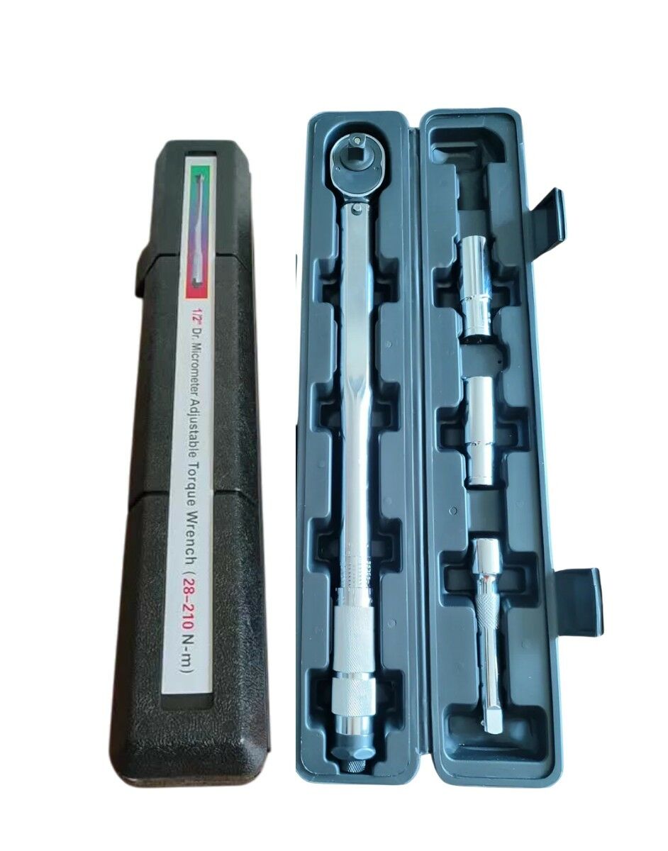 JUEGO DE LLAVE DINAMOMÉTRICA PREAJUSTABLE DE 1/2 PULGADA 10u