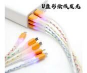 CABLE USB CON LUZ V8 1000U
