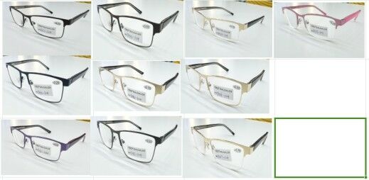 ARMAZON DE LENTE 10modelos SURTIDO 960u