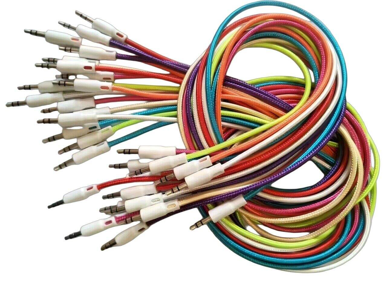 CABLE DE AUDIO 1m en BOLSA 1000u