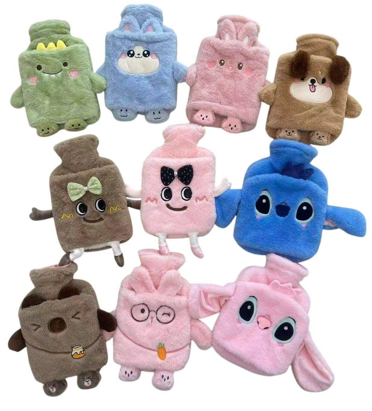 BOLSA DE AGUA CALIENTE con FUNDA PERSONAJE 1000ml 150u
