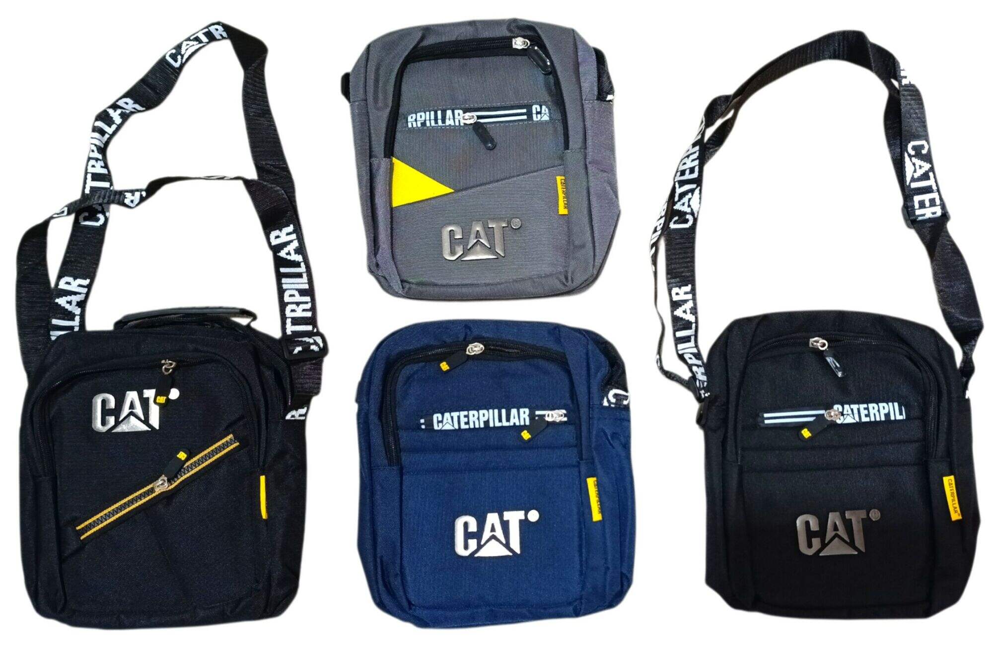 CARTERA CAT azul，negro，gris 4 modelos surtidos 240u