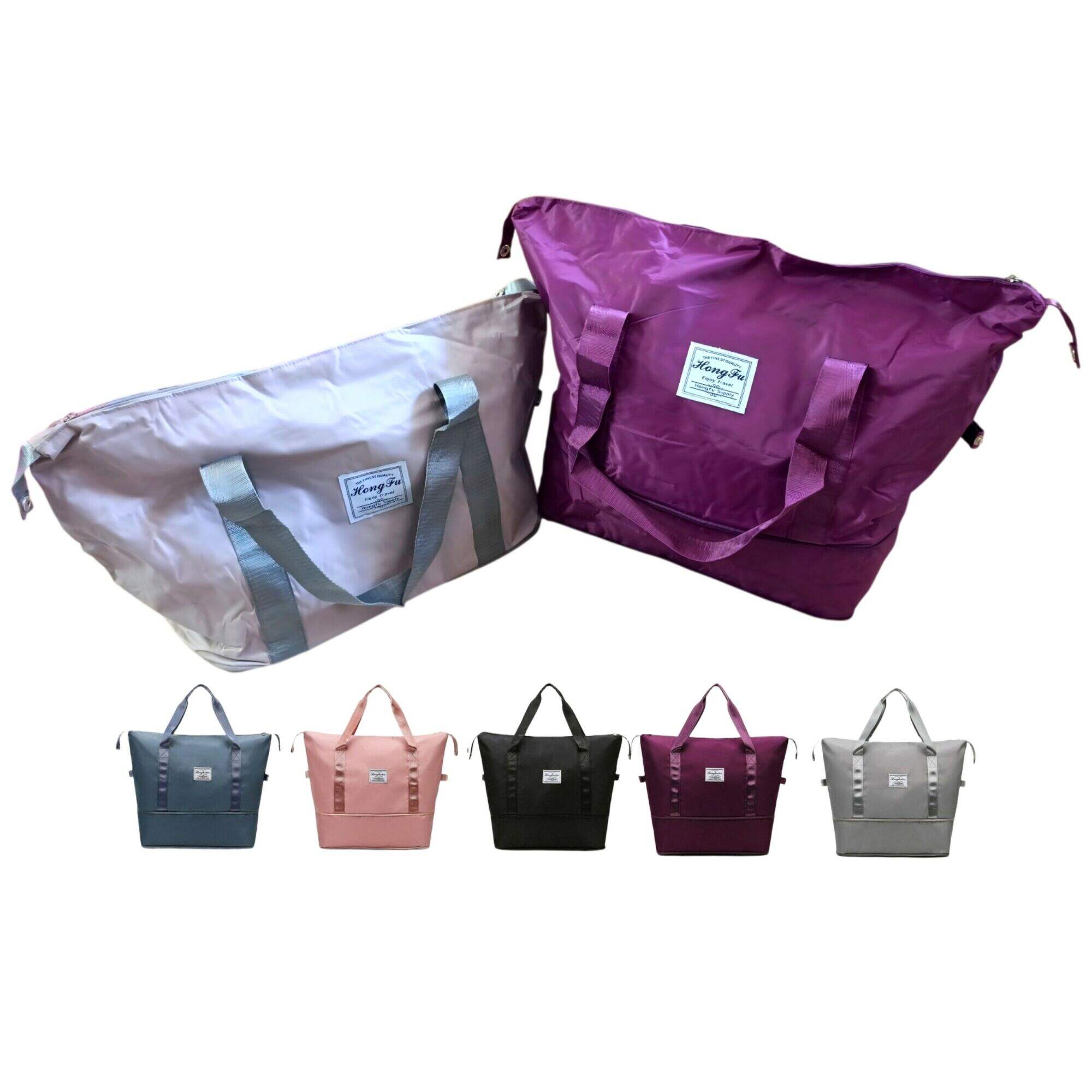 BOLSA DE VIAJE MULTIUSO EXPANDIBLE PLEGABLE 100u