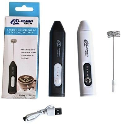 BATIDOR ESPUMADOR LAMBO TECH LT-25116 RECARGABLE 200u