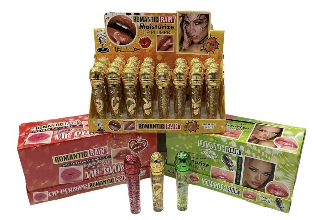 R101 102 103 105 LABIAL VOLUMINIZADOR MIC. 3 MOD. ROMANTIC RAIN 720U