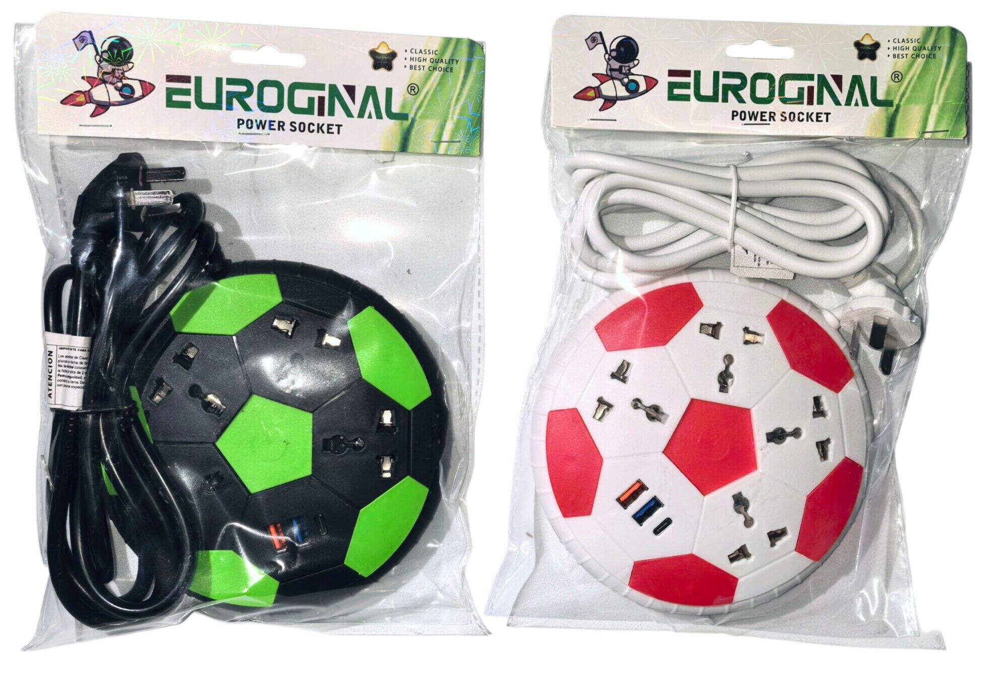 ZAPATILLA ALARGUE EUROGINAL 065U-2M 4 TOMAS + 2 USB + 1 TipoC 80u