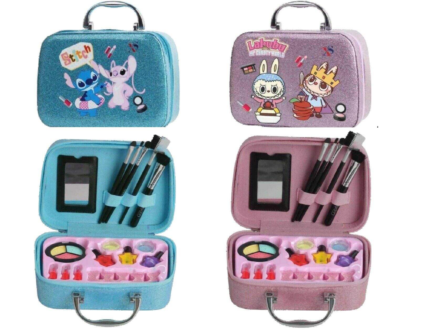 MALETIN DE MAQUILLAJES INFANTIL DE PERSONAJES C/PINCELES 72u