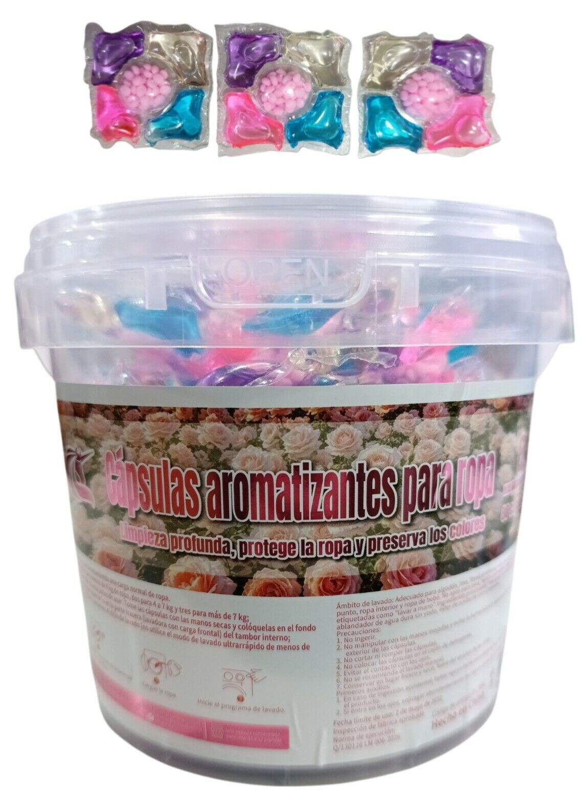 CAPSULA AROMATIZANTE p/LAVAR ROPA 80 LAVADOS 36u