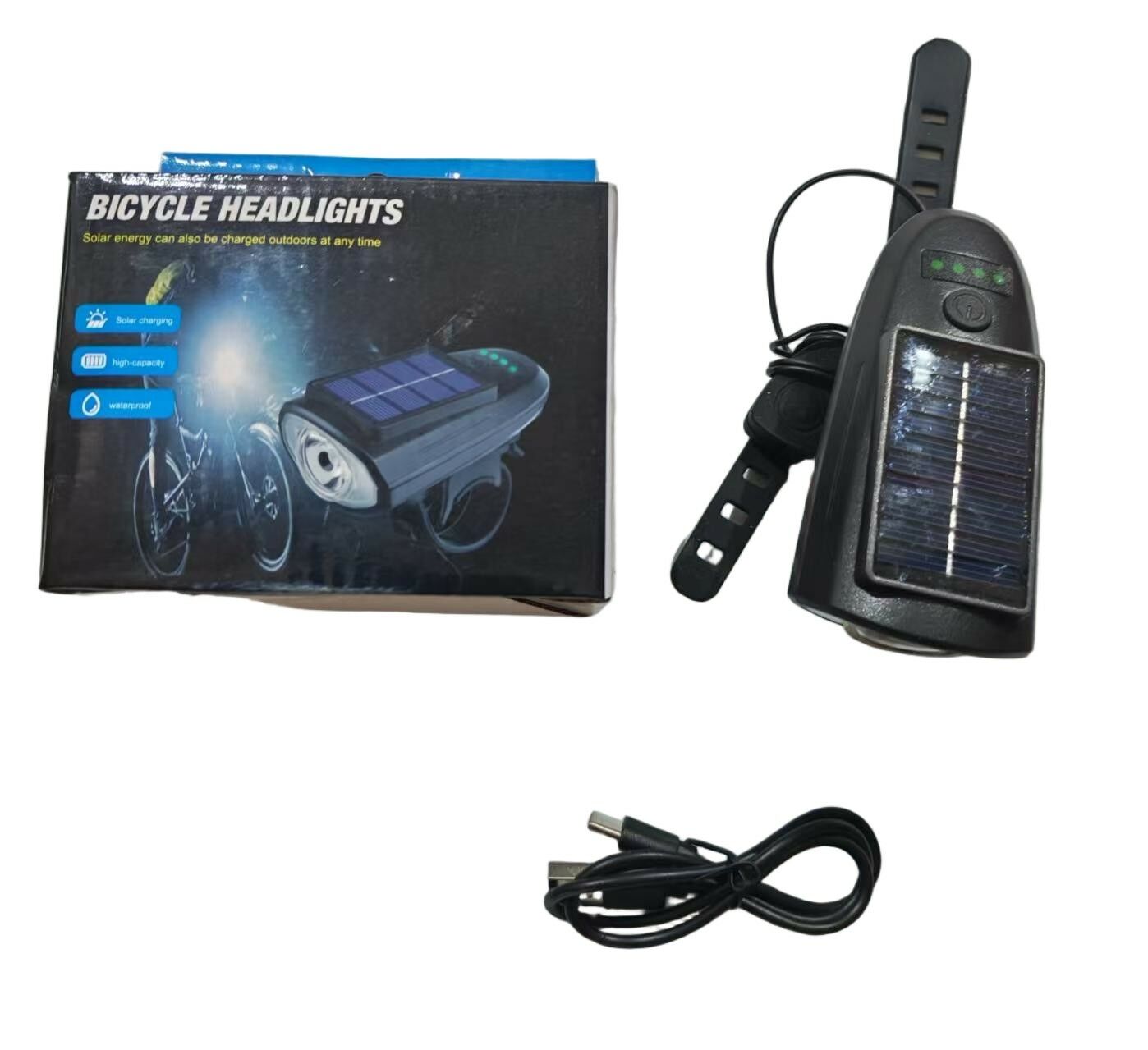 GC03 LUZ LED P/BICICLETA RECARGABLE USB 120u