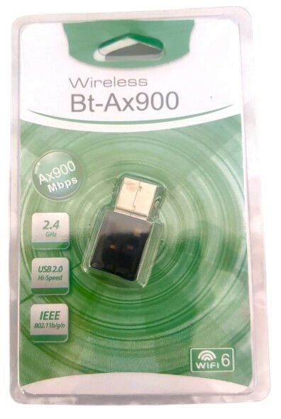 ADAPTADOR WIFI 6 BT-AX900 USB2.0 250u