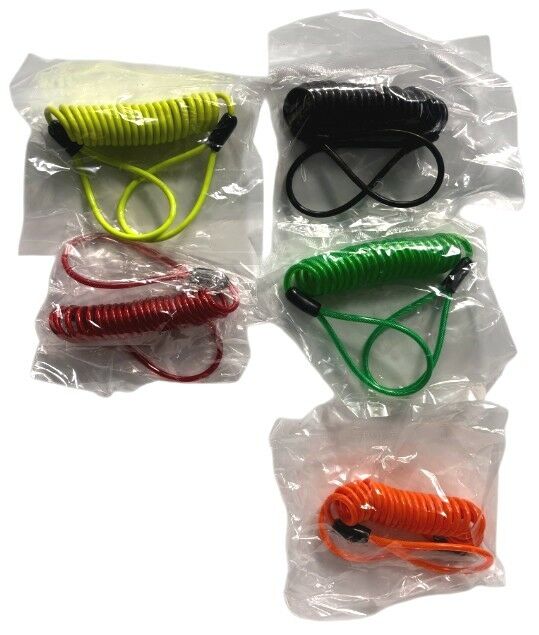 CABLE DE BLOQUEO DE DISCO RECORDATORIO 1.5m 5colores 500u