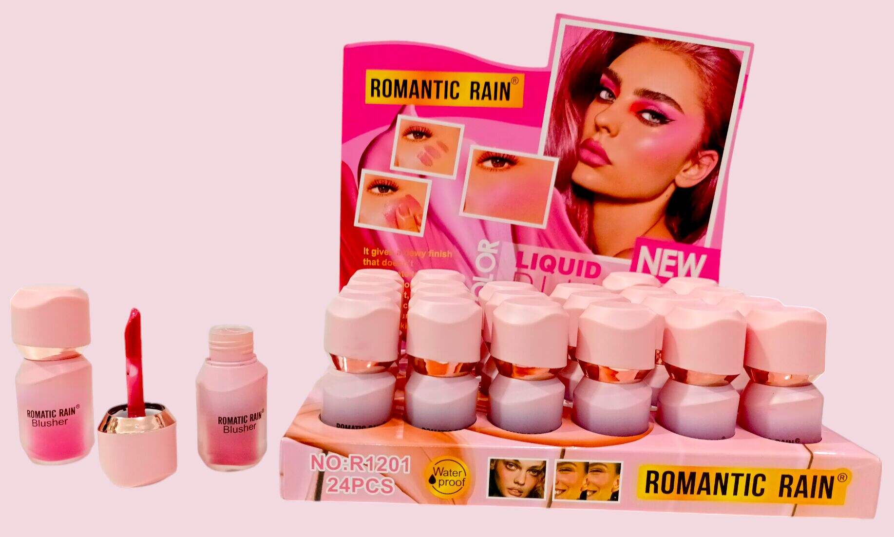 RUBOR LIQUIDO R1201A ROMANTIC RAIN 720u