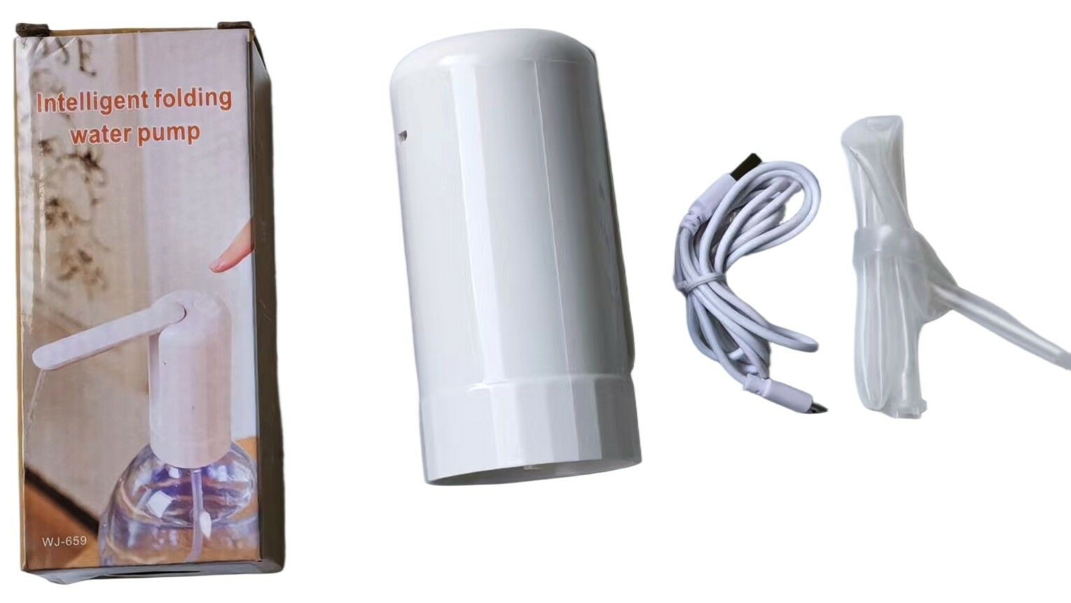 DISPENSER DE AGUA AUTOMATICA PORTATIL RECARGABLE USB WJ-659 90u