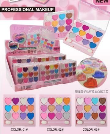 6583 PALETA DE SOBRAS DE OJOS 12 TONOS EVERYWHERE EYE 384U