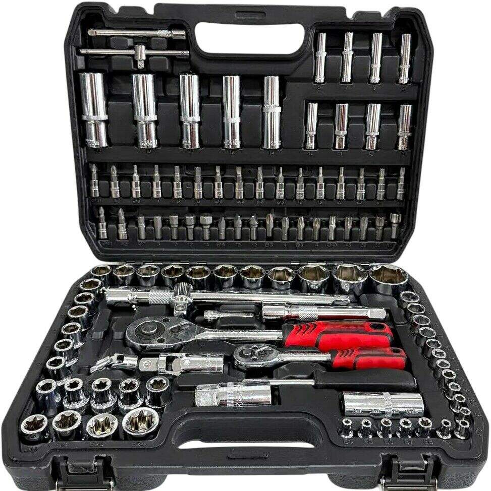 MALETIN DE CRIQUE CON TUBOS Y PUNTAS 108PCS 5u