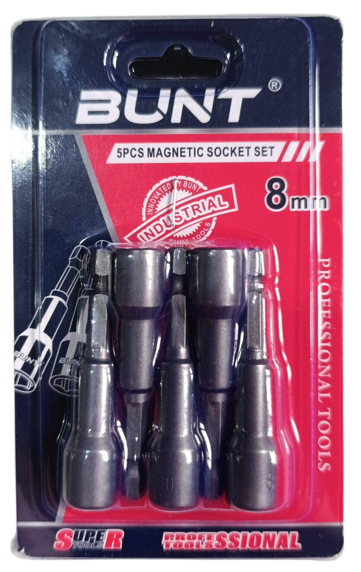 BOCALLAVE MAGNETICA BUNT 8mm x5pcs 100u