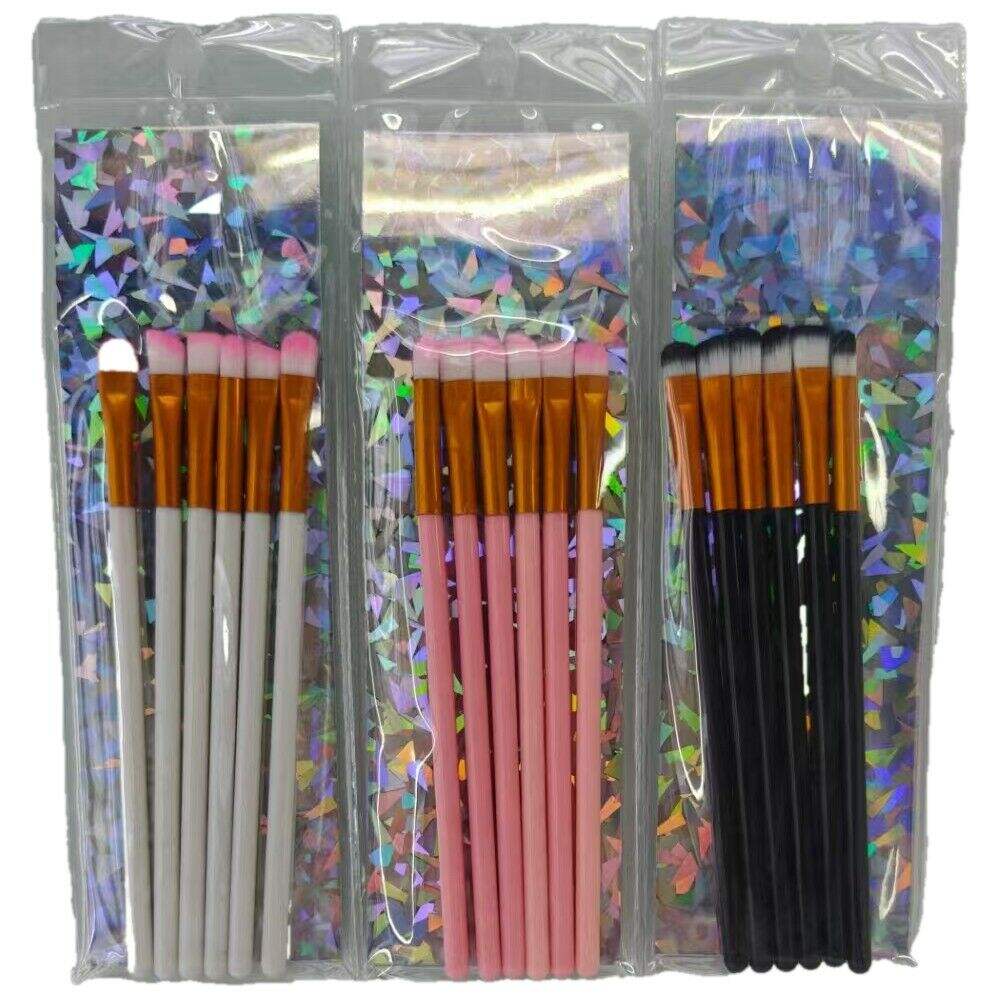 KIT DE BROCHAS PARA MAQUILLAJE *6pcs PARA SOMBRA DE OJO  1200u