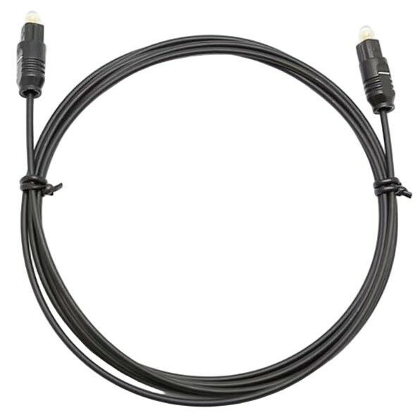 CABLE DE AUDIO OPTICO DIGITAL FIBRA OPTICA 1.5m 1000u
