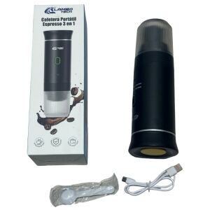 CAFETERA PORTATIL EXPRESSO 3en1 RECARGABLE 25u