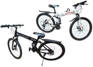 BICICLETA PLEGABLE BMW blanco MERCEDEZ-BENZ negro 1u