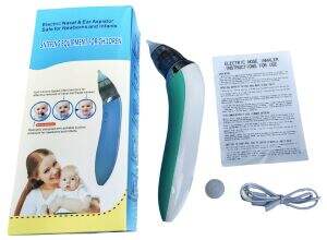 ASPIRADOR NASAL ELECTRICO SACA MOCOS p/BEBES  RECARGABLE 100u