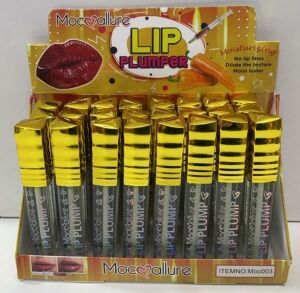 LABIAL VOLUMINIZADOR TAPA DORADO MOC003 MOCOALLURE 1440U