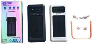 CARGADOR PORTATIL SOLAR POWER BANK LAMBO TECH C-CQ905 60000mAh 25negro 15blanco 40u
