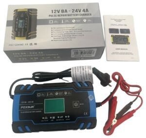 CARGADOR DE BATERIA 12V 8A-24V 4A 30u