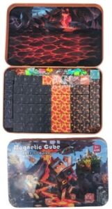 BLOQUES MAGNETICOS BZ96-2BT MAGNETIC CUBE CAJA METALICA x60pcs 96u